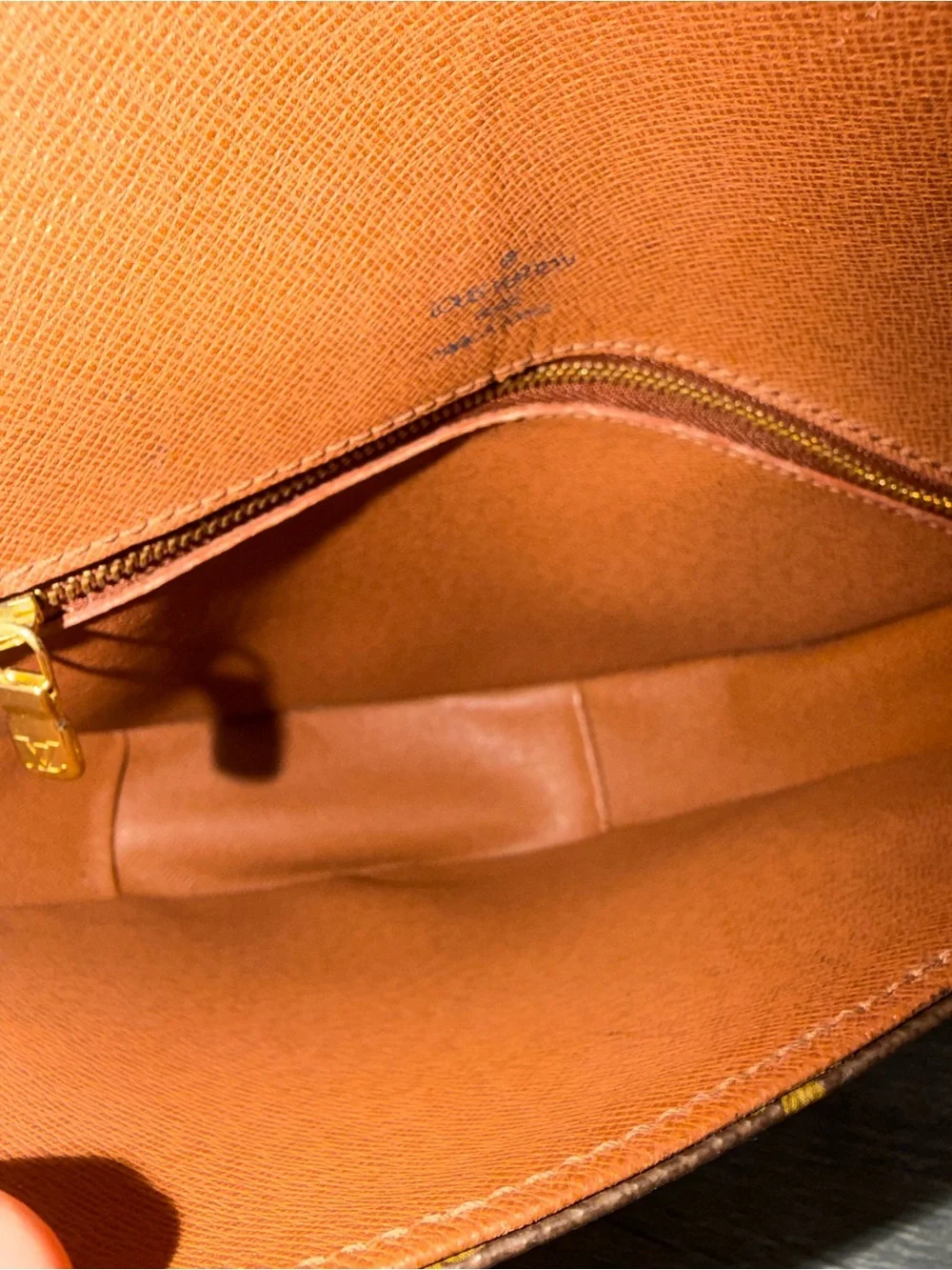 Louis Vuitton Vintage Chantilly MM Crossbody Monogram Bag